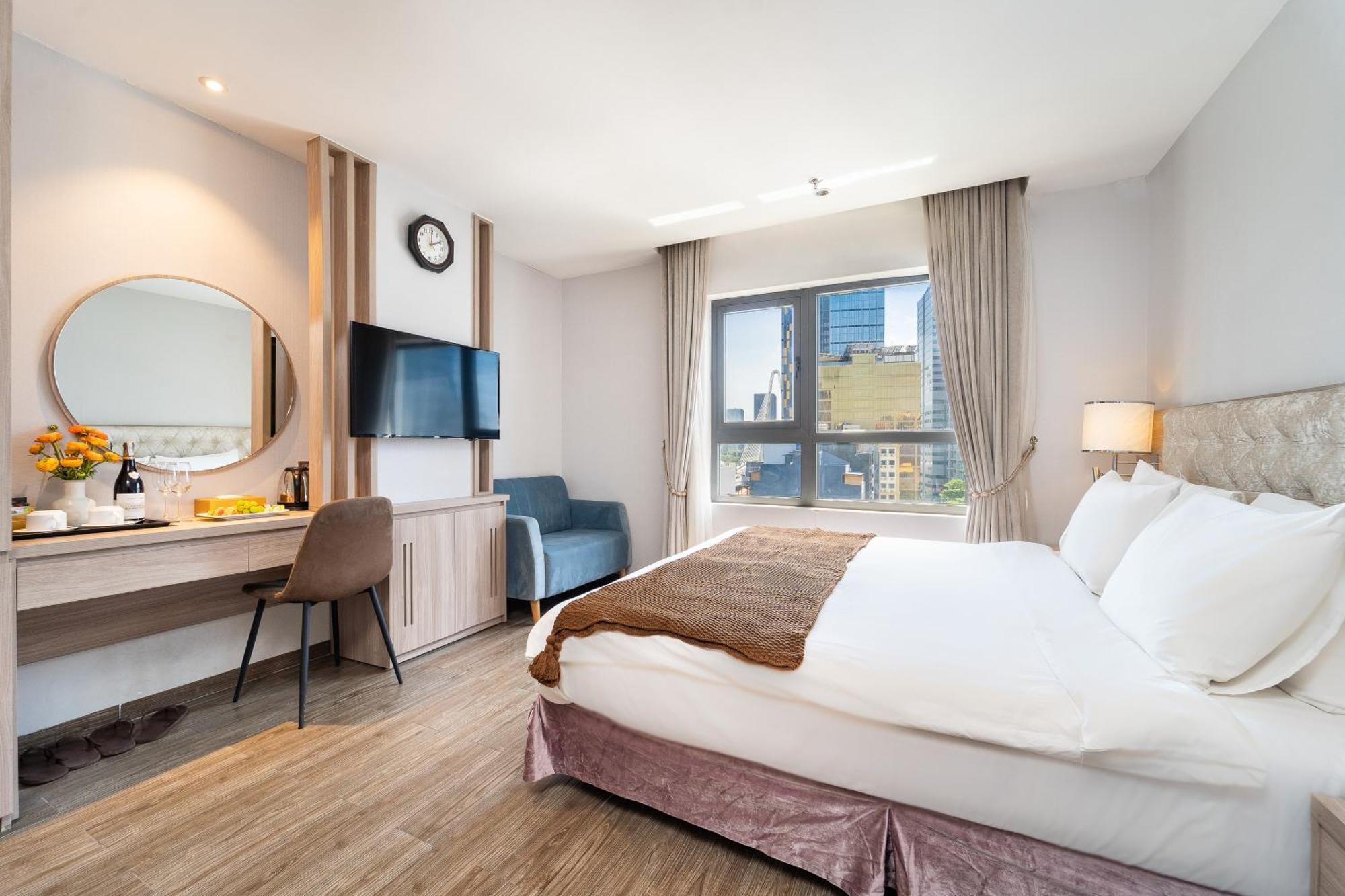 הו צ'י מין סיטי Nicecy Hotel Suites & Spa מראה חיצוני תמונה