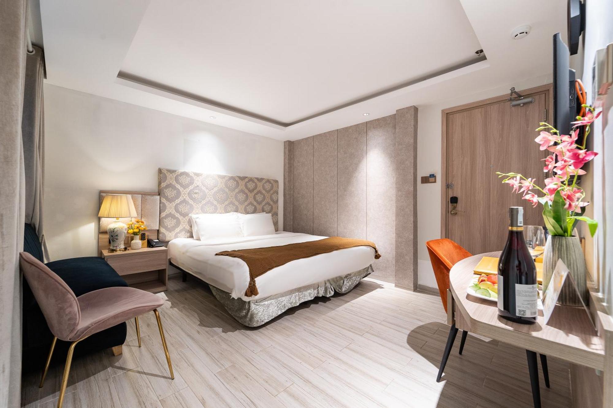הו צ'י מין סיטי Nicecy Hotel Suites & Spa חדר תמונה